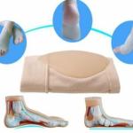 Paire coussin pour pied plat