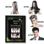 Shampoings colorants- Unisexes pour cheveux noirs- En 5 minute