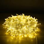 Guirlande de fête lumineuse décoratif 100 LED - 10M jaune