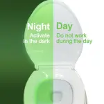 8/16 Color LED Smart Sensor Light Toilet Lid Night Light Motion Sensor