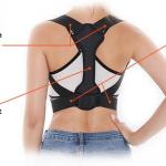 Correcteur de posture du dos, soutien de la clavicule