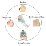 Bone Thumb Adjuster Orthotics Toe Straightener Foot Care