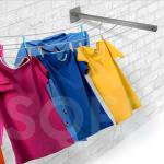 Seche Linge Mural et Pliable - GRIS