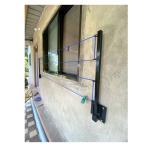 Sèche Linge Mural et Pliable - NOIR