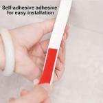 Barrière d'eau en silicone pour douche plan de travail, évier-2mt