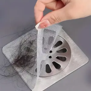 Lot de 10 attrape cheveux autocollants jetables