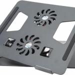 Support d'Ordinateur Portable Rotatif à 360° - ventilateurs non inclus