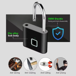 Keyless Smart Fingerprint Padlock - Rechargeable