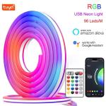 Bande LED Néon RGB Intelligente – Éclairage Personnalisé et Connecté