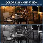 Camera double lens solaire 4G 8+8 MP