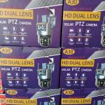Camera double lens solaire 4G 8+8 MP