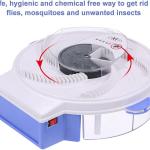Piège À Mouches Électrique Rotatif