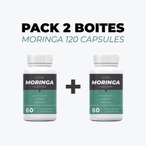 PACK 2 BOITES MORINGA (120 CAPSULES)