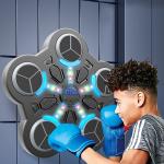 Music Boxing Machine Boxing Wall Target with Gloves 5/6 Targets