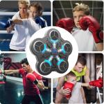 Music Boxing Machine Boxing Wall Target with Gloves 5/6 Targets