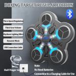 Music Boxing Machine Boxing Wall Target with Gloves 5/6 Targets