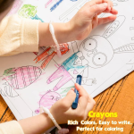 Coffret de Dessin Professionnel 208 Pièces pour Enfants