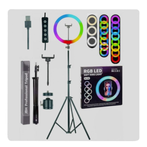 Ring light RGB  MJ30 - Noir