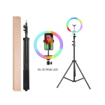 Ring light RGB  MJ30 - Noir