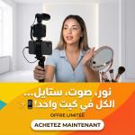 Kit de studio pour smartphone et appareil photo