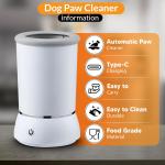 Nettoyeur de pattes automatique pour chiens et chats