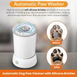 Nettoyeur de pattes automatique pour chiens et chats