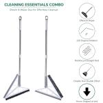 2 in 1 V Shaped Bathroom Cleaning Brush