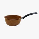 Batterie de Cuisine - 100% Granite - 14 pièces - Marron