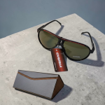 LUNETTES CHIC CARERAA  DEUX COULEURS AVEC ETUI  ELEGENT